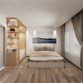 Haven Oak Open Wardrobe