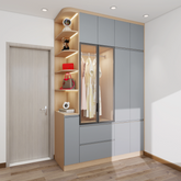 Nordic Vista Display Wardrobe