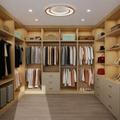 Golden Loft Walk-In Wardrobe